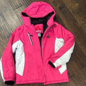 Gerry girls Vibrant Pink and White Jacket